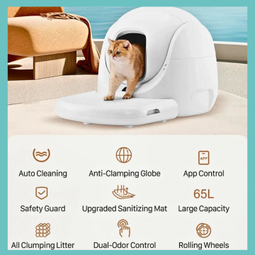 Catlink Automatic Litter Box Baymax Scooper SE with Stairway